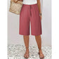 👖 50% OFF NOW! ⏰ Damen-Weitbein-Mittelhosen, fließend leicht und extrem bequem🌸✨Perfekt für Sommer, Büro und Alltag, vielseitig & elegant