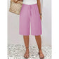 👖 50% OFF NOW! ⏰ Damen-Weitbein-Mittelhosen, fließend leicht und extrem bequem🌸✨Perfekt für Sommer, Büro und Alltag, vielseitig & elegant