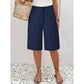 👖 50% OFF NOW! ⏰ Damen-Weitbein-Mittelhosen, fließend leicht und extrem bequem🌸✨Perfekt für Sommer, Büro und Alltag, vielseitig & elegant