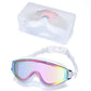 (💥Nie mehr beschlagen – Jetzt stark reduziert!)HD-Schwimmbrille mit Antibeschlag-Effekt und weitem Sichtfeld