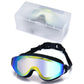 (💥Nie mehr beschlagen – Jetzt stark reduziert!)HD-Schwimmbrille mit Antibeschlag-Effekt und weitem Sichtfeld