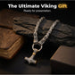 🔨 Nordischer Wikinger-Hammer-Anhänger – kraftvolles Accessoire mit Schutzsymbol, aus hochwertigem Material gefertigt ⚡